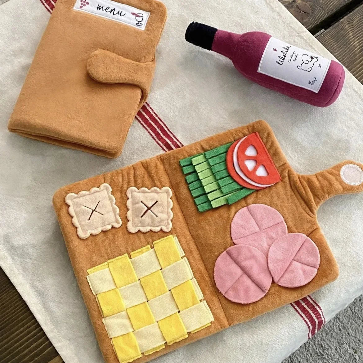 Menu Shape Cute Hidden Food Smell Mat Training Puzzle Dog Slow Detoxing Physical Consumption Interactive Pet Toy S129a9411596b4f608efc724287402f11X Mytailwiggles2.com