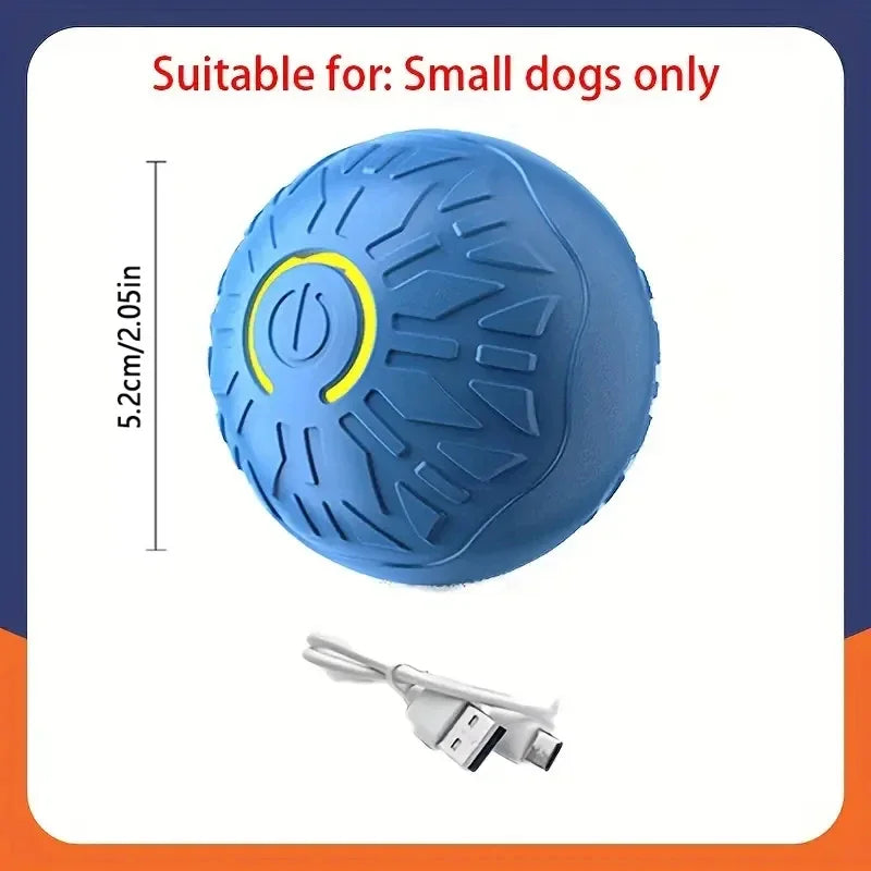 Smart Dog Toy Ball Automatic Interactive Pet Electronic Rolling USB Rechargeable Moving Bouncing for Puppy to Large dog Chew Toy United States Blue XH S13772c41aef04469add27ce8de10002eF Mytailwiggles2.com