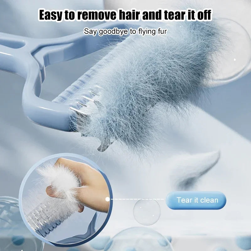 Pet Comb Knot Shedding Tools Double Removal Grooming Brush Cat Fur Cutter Dog sided Hair Pets S18312422f884413cb387d1ee1ff2fd01C Mytailwiggles2.com
