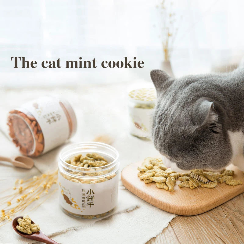 Cat cookies nerve cat mint to MAO qiu fisher cat cookies 100 g molar snacks into young cat snacks S198fab8993a8492e8b63d43f401b8b68g Mytailwiggles2.com