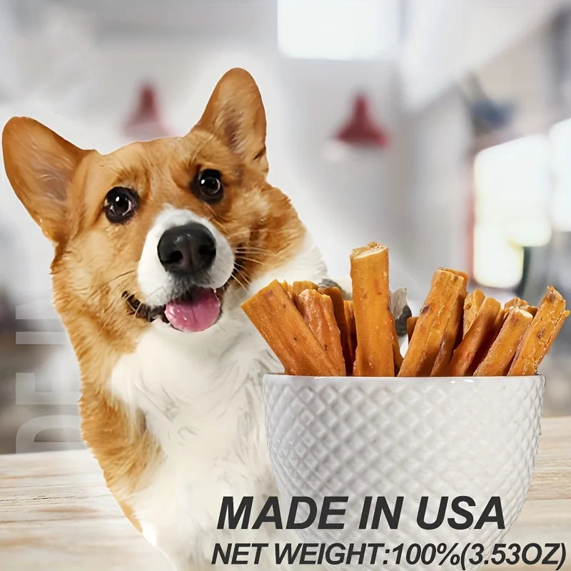 Voford Pet Food Dog Snacks Delicious Beef Jerky/Duck Jerky/Chicken Sweet Potato Sticks/Turkey Meatballs/Dried Salmon Pet Snacks United States S19987a580632439aa30550ba6e391306B Mytailwiggles2.com
