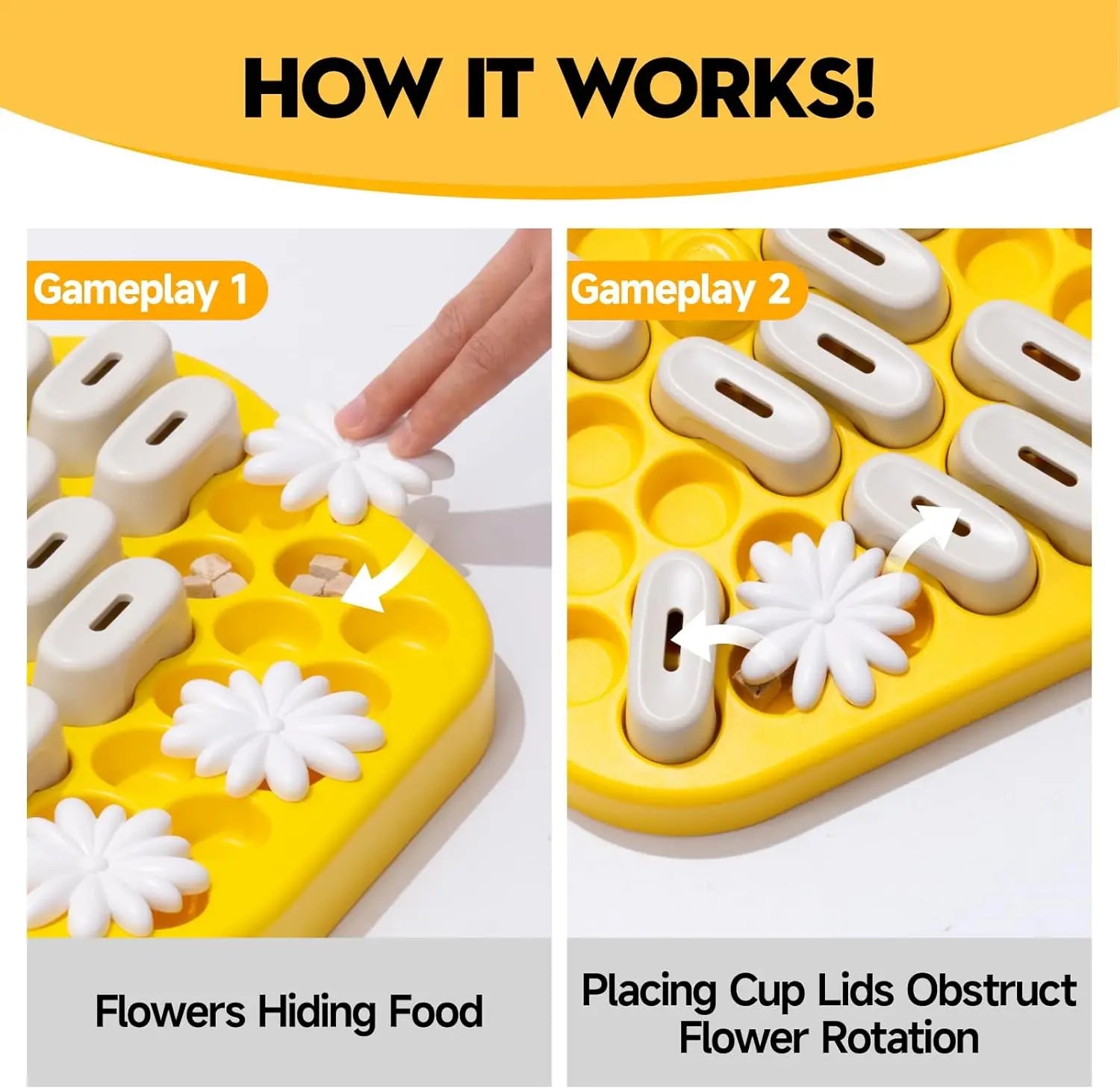 MEWOOFUN Dog Puzzle Toys Slow Feeder Toy Interactive Puzzle Game Dog Toys for dogs Cat Puzzle Toys Level 3 S1b8e7f0d0bbe40768e0f91e98b6c7dc1U Mytailwiggles2.com