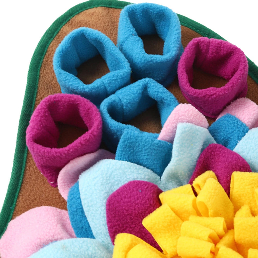 Pet Snuffle Feeding Mat Pet Dog Snuffle Mat Encourages Natural Foraging Skills Dog Puzzle Toys for Slow Eating & Smell Training S217a383f813d494d96306acb222d81cbV Mytailwiggles2.com