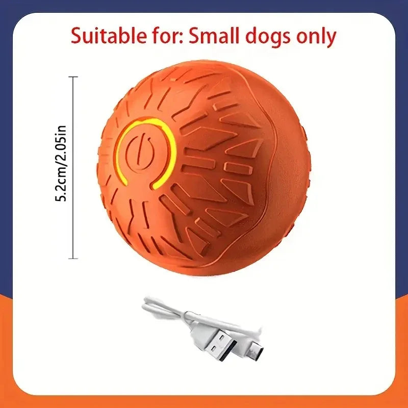 Smart Dog Toy Ball Automatic Interactive Pet Electronic Rolling USB Rechargeable Moving Bouncing for Puppy to Large dog Chew Toy United States Orange XH S230f30a5b8e14ec889554a115fdc20f9A Mytailwiggles2.com