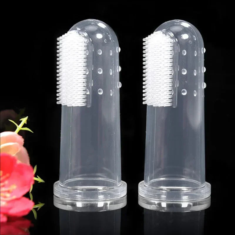 Pet Toothbrush Super Soft Pet Finger Toothbrush Dog Brush Bad Breath Tartar Teeth Care Tool Pet Cleaning Silicagel Supplies S241c343b57f34630970582a8bc6ce8e0U Mytailwiggles2.com