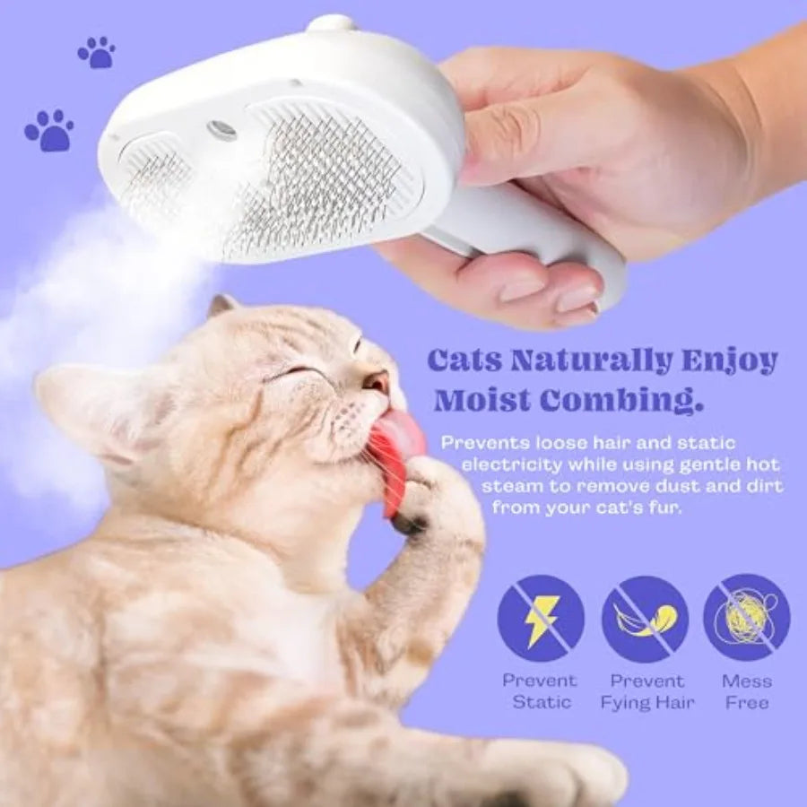 Rechargeable Silicone 3 in 1 Pet Hair Removal Tool Self Cleaning Steamy Brh for Massage Shedding Grooming Cat Dog Hair Remover United States S272de25377224ca6b46298ebeaa982d7W Mytailwiggles2.com