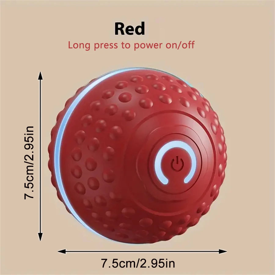 Smart Dog Toy Ball Automatic Interactive Pet Electronic Rolling USB Rechargeable Moving Bouncing for Puppy to Large dog Chew Toy United States Red YD S2561c5b8397b4356bbfae5526ec33e92C Mytailwiggles2.com