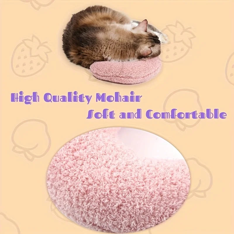 U-Shaped Pet Bed Pillow - Machine Washable Soft Sleeping Pad, Suitable for Dogs, Cats, Long-Tailed Rabbits, Chinchillas - Relieves Anxiety and Is Bite-Resistant and Durable - Easy to Clean and Replaceable Pillow - Perfect Chr S26f62d71858a433eb4450b960fdf4e76T Mytailwiggles2.com