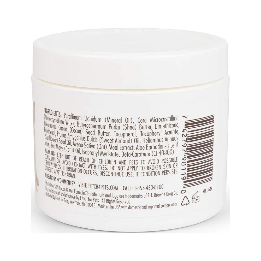 Cocoa Butter Dog Paw Balm Moisturizing Soothing Cream Dry Skin Protection Natural Ingredients Pet Care Puppy Paw Treatment S33d2bb11171540e486a1104adde589d3y Mytailwiggles2.com