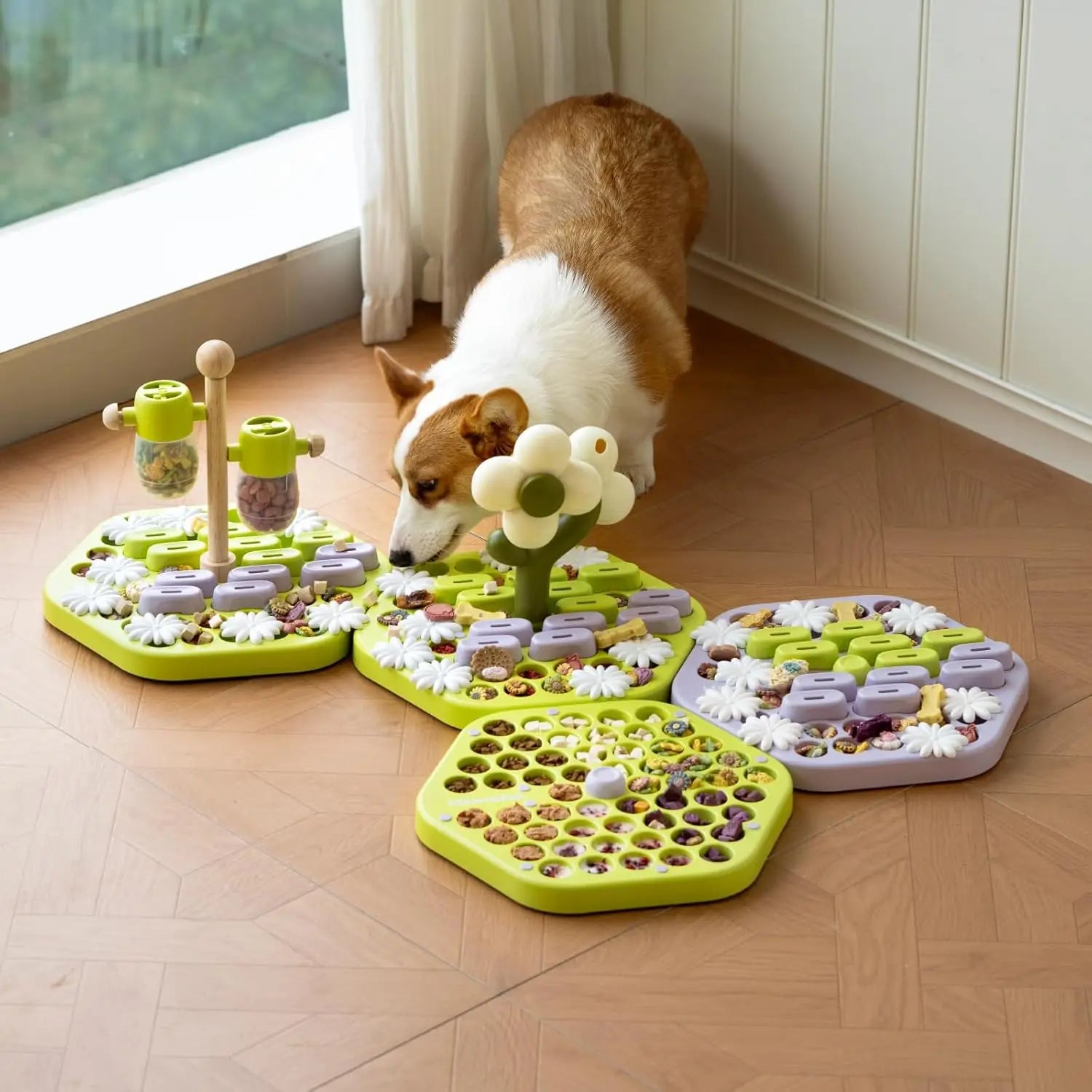 MEWOOFUN Level 4 Dog Puzzle Toy Enrichment Toys for Dogs IQ Training Dog Slow Feeder Interactive Toys for All Breeds Sc843e88c505b45a998ad2d376a54ed0cA Mytailwiggles2.com