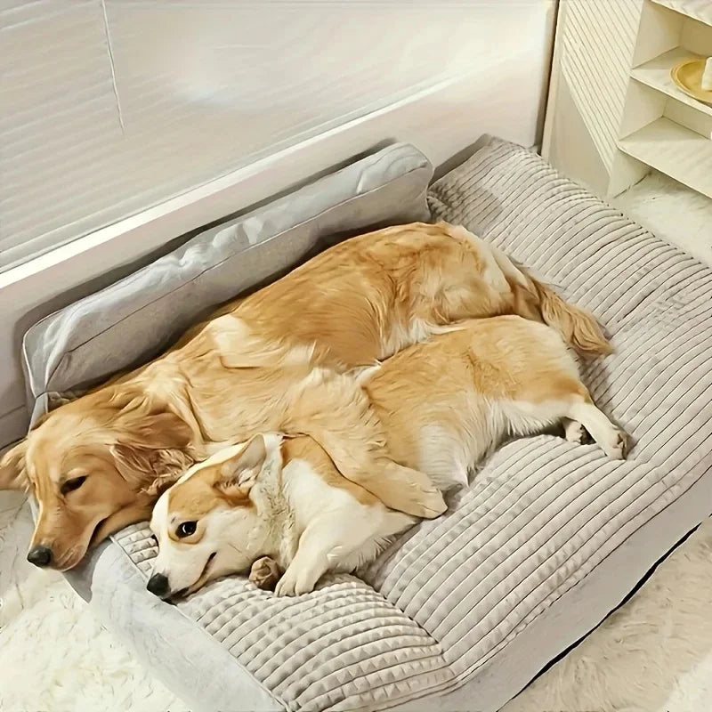 Large Dog Winter Warm Bed Extra Large Deep Sleep for Big Breeds, Universal for Small Medium Large Dogs Soft Pet Mat S3d10ac398e5d488696aebe7fdd30ba35T Mytailwiggles2.com