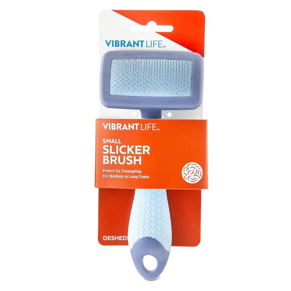 Plastic Dog Slicker Grooming Brush TPR Grip Flexible Stainless Steel Bristles Ergonomic Design Prevent Shedding Mats Fluff-Free S490c5c04b9fd44f6beaa287618b1ac6d0 Mytailwiggles2.com