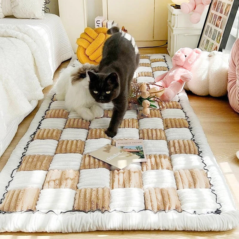 Dog Bed Mat Warm Pet Cat Scratchable Blanket Anti-slip Washable Cushion Sofa Couch Cover Protector For Large Dogs Pet Supplies S54a966b9dde94b63b5ebe7815b58f3c7A Mytailwiggles2.com