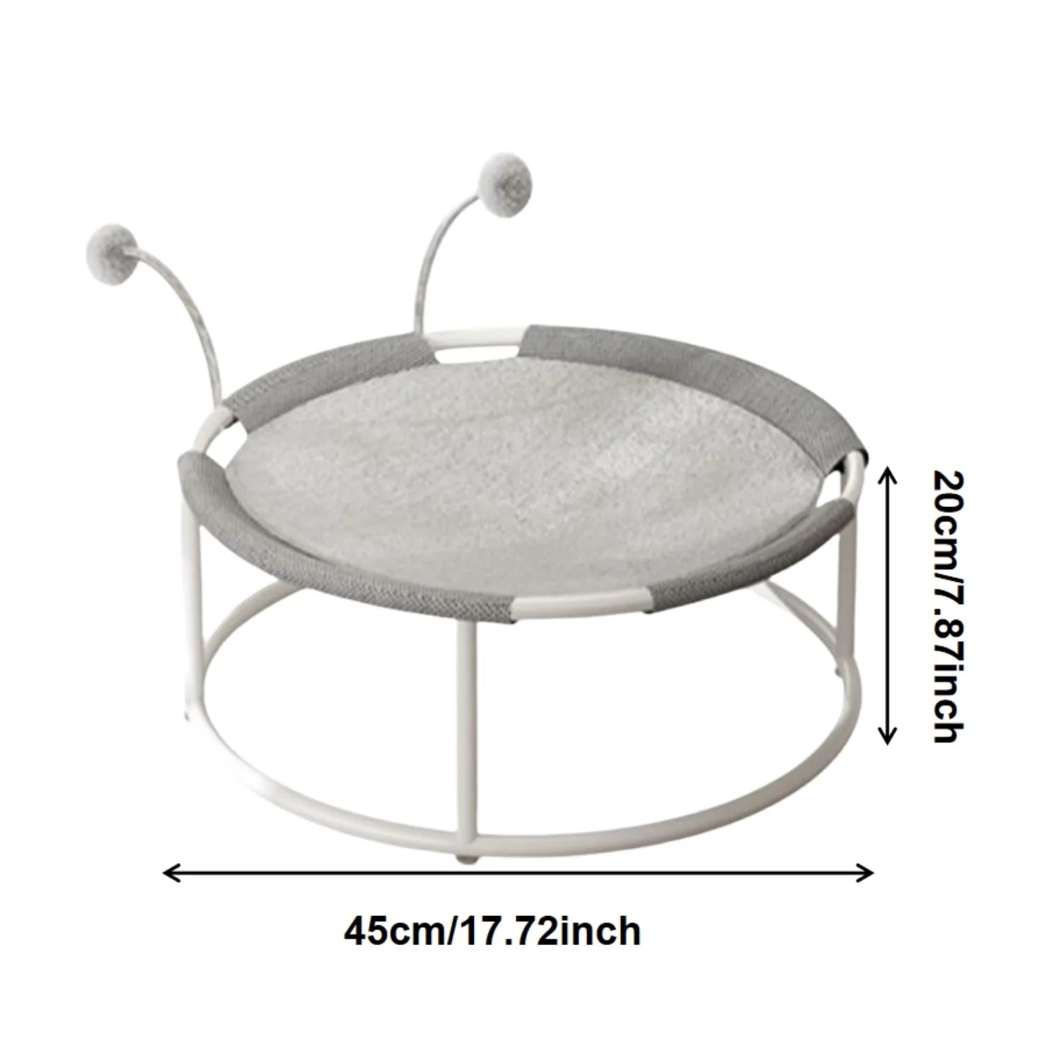 1 Raised Cat Hammock Bed, Removable and Washable Soft Mattress for Cats and Dogs, Comfortable and Breathable Raised Cat Bed, Removable Indoor/Outdoor Pet Trampoline, Strong Structure and Stable, Suitable for Cats and Dogs. S61d476d4fb0e41888be419b5f2451d027 Mytailwiggles2.com