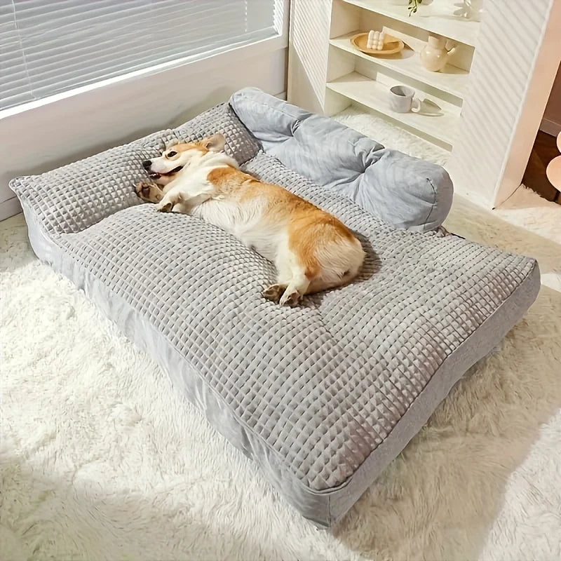 Large Dog Winter Warm Bed Extra Large Deep Sleep for Big Breeds, Universal for Small Medium Large Dogs Soft Pet Mat S6269efa58a044967b9af5bdf86c7fb70A Mytailwiggles2.com