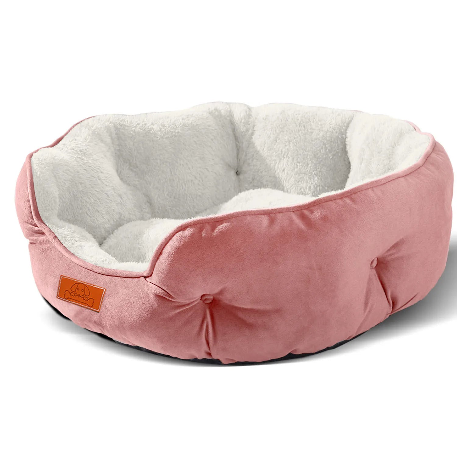 Pet Bed for Small and Large Pets, Soft, Washable, Non-Slip Base, Water Resistant, Grey, 50 cm S495cf38f2e4144d2b3f3e5c8af4ba6c5R Mytailwiggles2.com