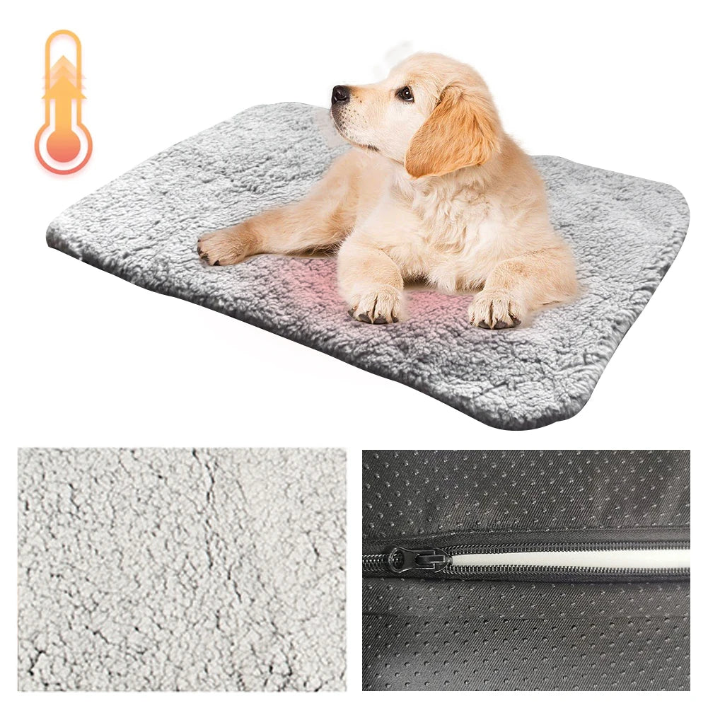 Self-Heating Thermal Cat Dog Bed Mat Comfortable Self-Warming Cat Bed Pad Pet Warming Pad Cat Warmer Mat for Indoor Outdoor Pets S67c6a59bb5a0421eb8768d3d484e742eL Mytailwiggles2.com