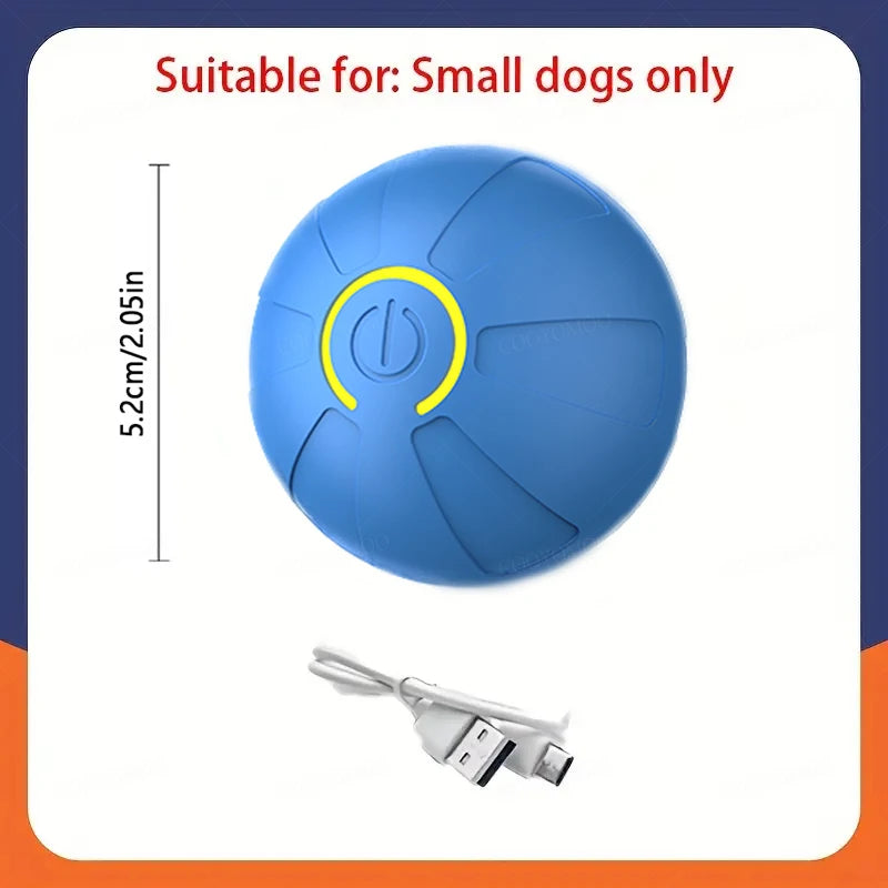 Smart Dog Toy Ball Automatic Interactive Pet Electronic Rolling USB Rechargeable Moving Bouncing for Puppy to Large dog Chew Toy United States Blue SP S688dedb4e1bf4095bd8a1fd822eb9229D Mytailwiggles2.com