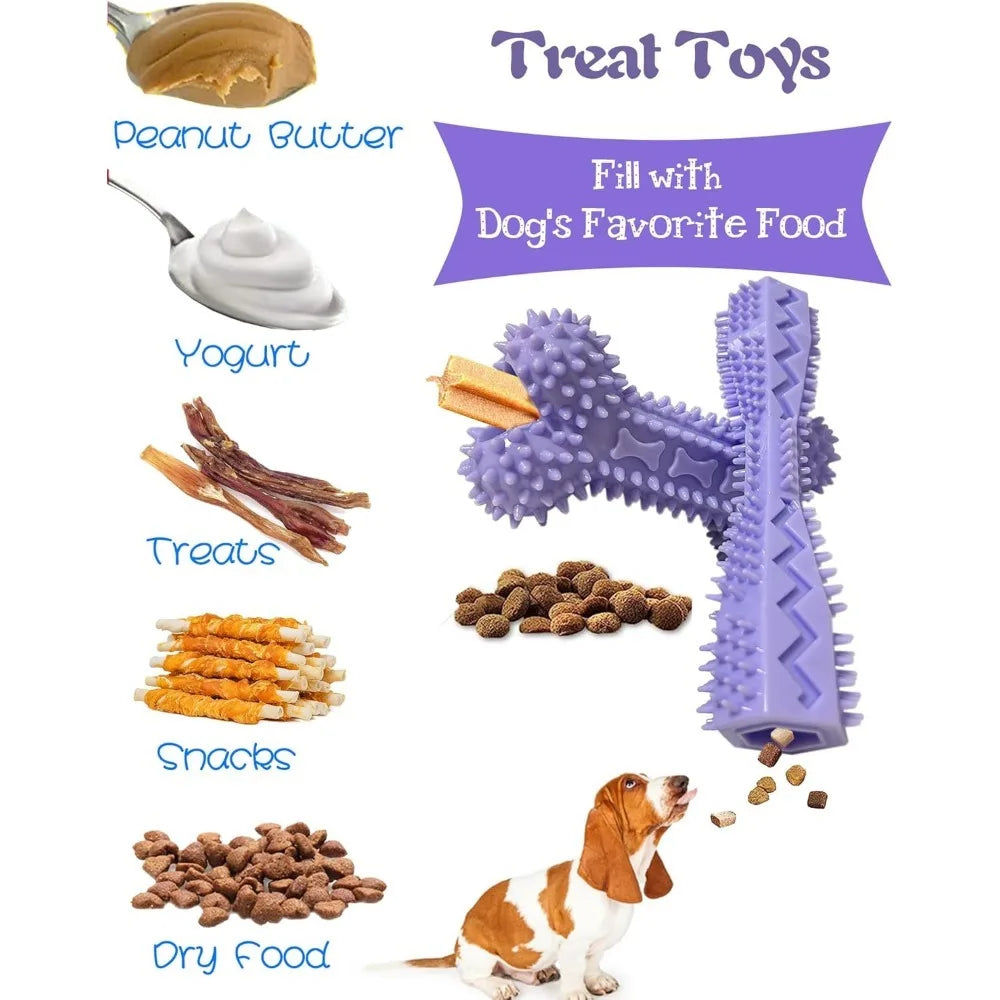 Puppy Toys for 2-8 Months Pets Dog Chew Toy for Small Puppies Teething Toys for Cleaning Teeth Food Dispensing Soft Durable Rubb S7ce830828c894254a6e293a86a4681e0A Mytailwiggles2.com