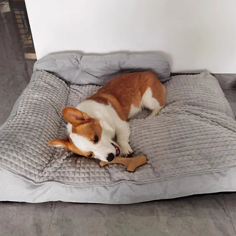 Large Dog Winter Warm Bed Extra Large Deep Sleep for Big Breeds, Universal for Small Medium Large Dogs Soft Pet Mat S7e44b404db8a4a319c3dacb2a5fb07e7v Mytailwiggles2.com