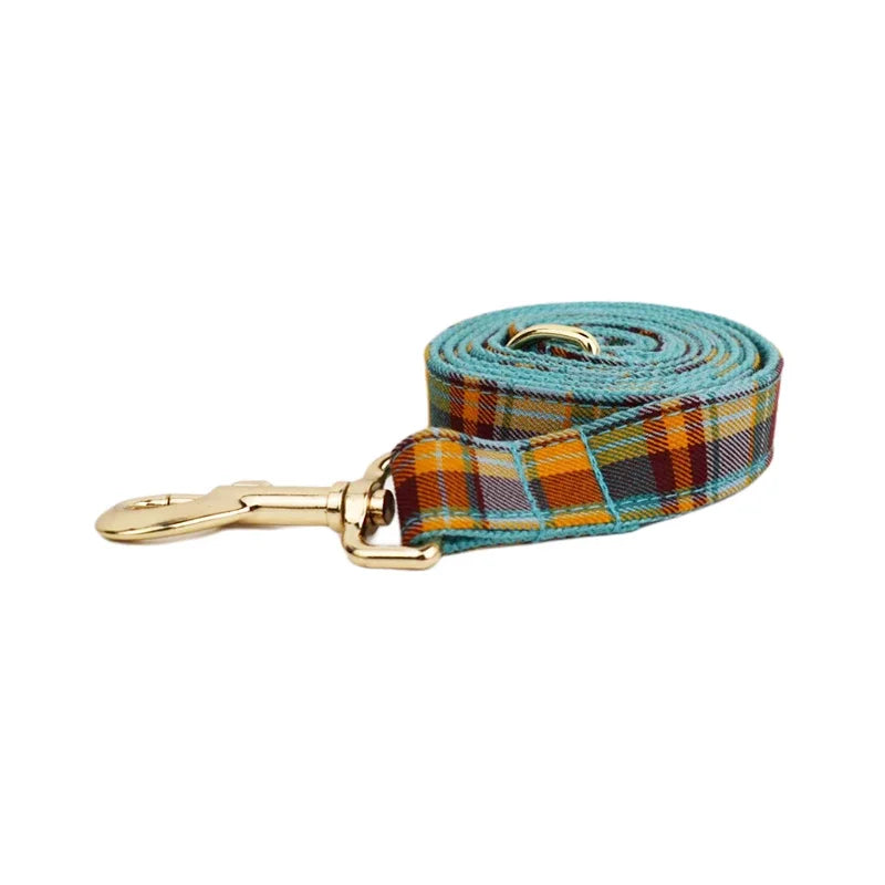 High Quality Custom Design Logo Cotton Pet Accessories Personalized Dog Collar Leashes Harness Bow Set Manufacturers Grid13-02 Dog leash S8ff05acf59e9487d8fdba692914e9237O Mytailwiggles2.com