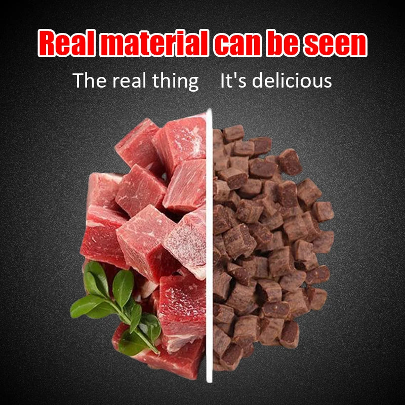Diced Beef Particles Appetising Digestive Nutritious Delicious Chewy Adult Dog Puppy Training Rewards Premium Beef Pet Snack S908e1e99d8b44453aab689cb70a51ef4m Mytailwiggles2.com
