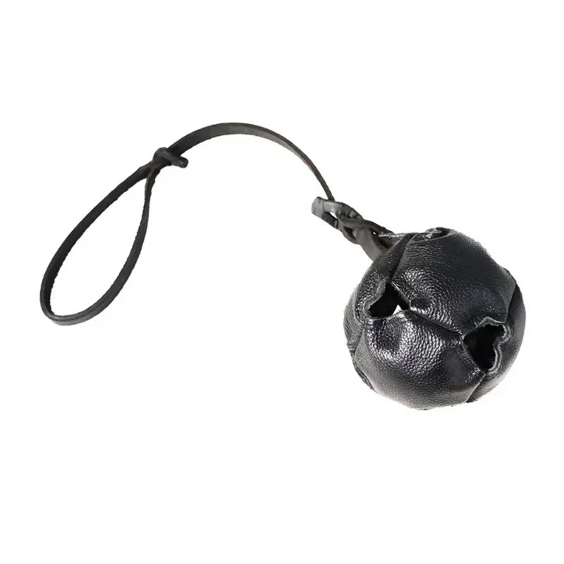 Leather Dog Training Ball Toy Dog Ball Tug Toy, with a Handle Dog Bite Toy, Soft Puppy Reward Toy for Fetch Catch Throw Pet Toys Sa213bb1142ee4b1c8bab977e4a79c435O Mytailwiggles2.com