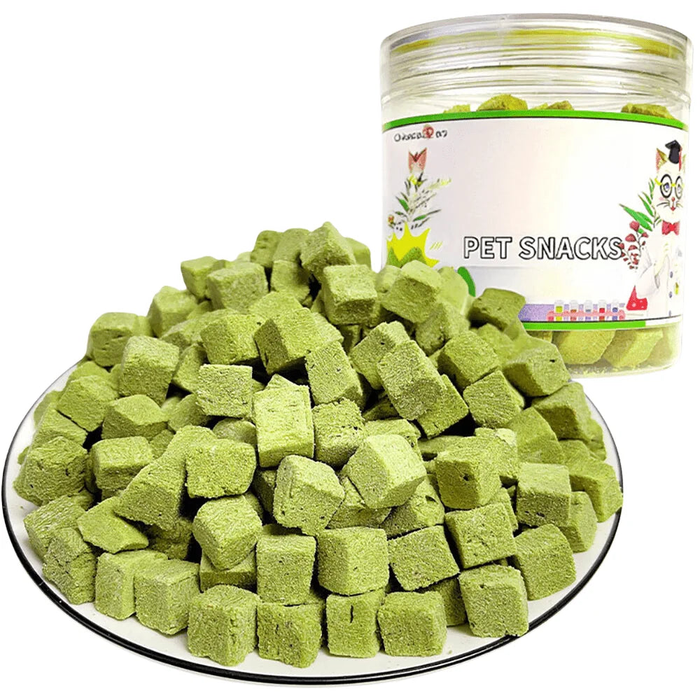 3.8oz/100g Cat Grass Treats for Hairball Support and Teeth Cleaning, Chicken Flavored Hairball Treats for Cats United States Cat Grass Cube Sa2391b07037f495987886249cd3bccd6d Mytailwiggles2.com