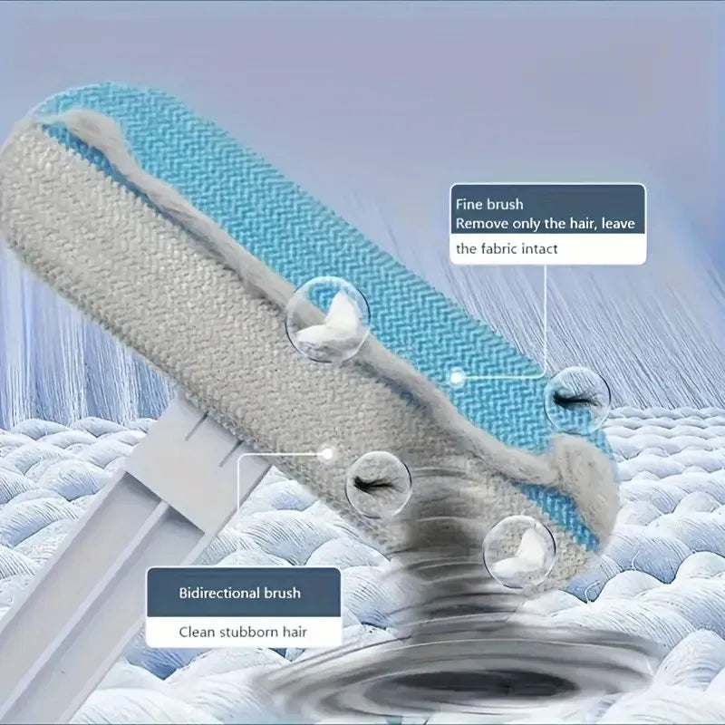 Long-Handle Pet Hair Removal Tool for Dogs and Cats, Durable Nylon Bristle Grooming Brush, Effective Shedding Control and Cleani Sa88213cf07a340f993b9634d00bb0e5a9 Mytailwiggles2.com