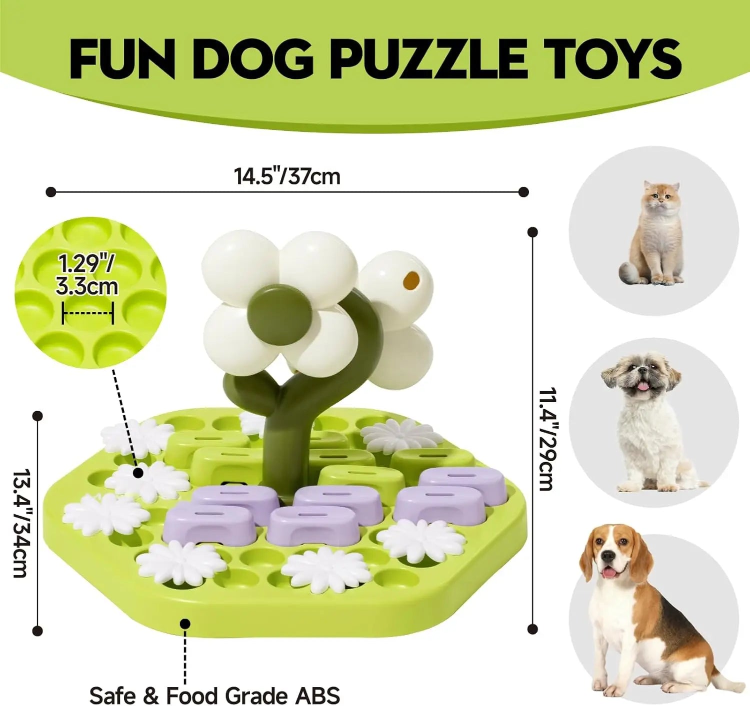 MEWOOFUN Level 4 Dog Puzzle Toy Enrichment Toys for Dogs IQ Training Dog Slow Feeder Interactive Toys for All Breeds ST29Y Sb15971f35ac54d84a43b7cb9ef2088d5y Mytailwiggles2.com