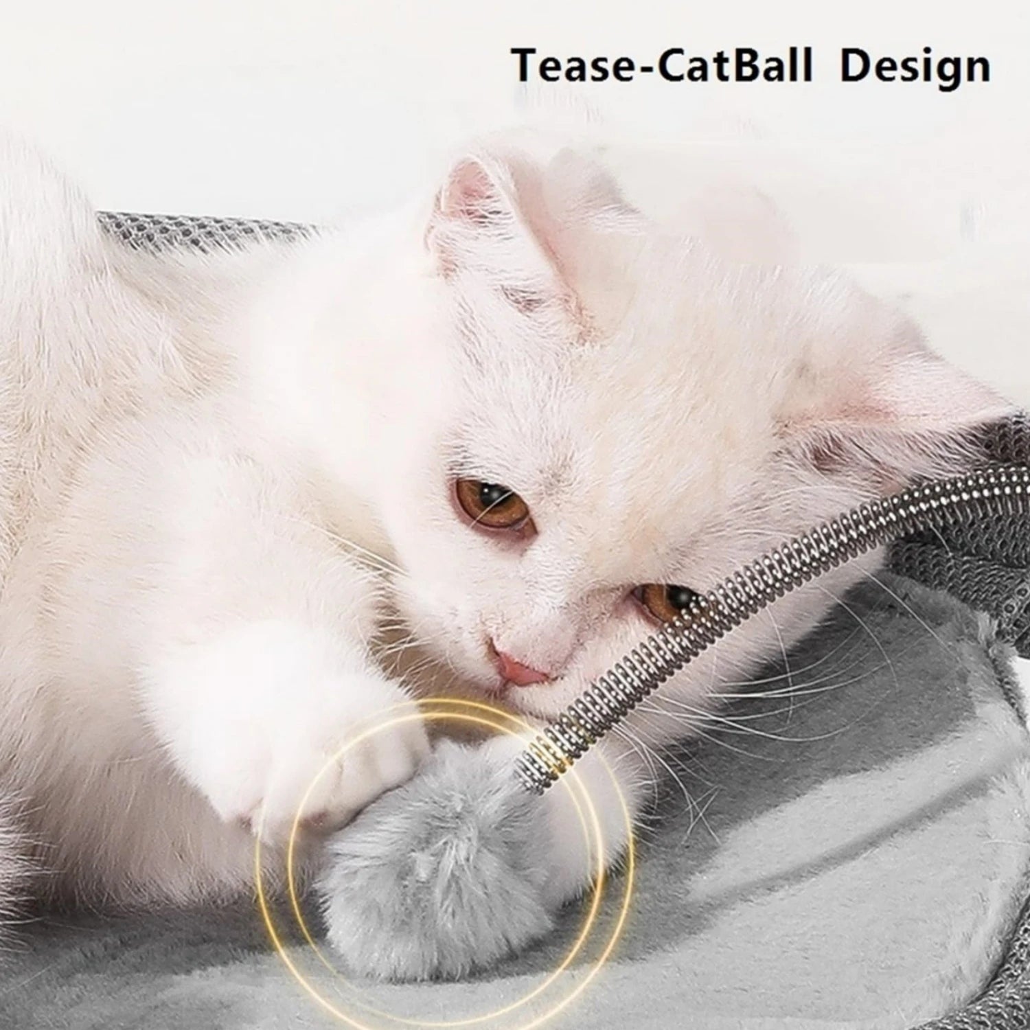 1 Raised Cat Hammock Bed, Removable and Washable Soft Mattress for Cats and Dogs, Comfortable and Breathable Raised Cat Bed, Removable Indoor/Outdoor Pet Trampoline, Strong Structure and Stable, Suitable for Cats and Dogs. Sc07a0a263aaa44da94d357a7876fb212E Mytailwiggles2.com