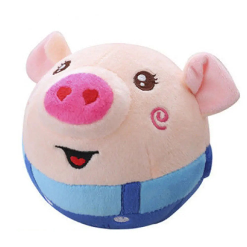 Cartoon Pig Interactive Dog Toys USB Rechargeable Talking Moving Dog Ball Toy Pet Bouncing Balls for Dogs Cats Blue Pig No Remote Sc161bfc7ac344a1dbff847176772c2578 Mytailwiggles2.com