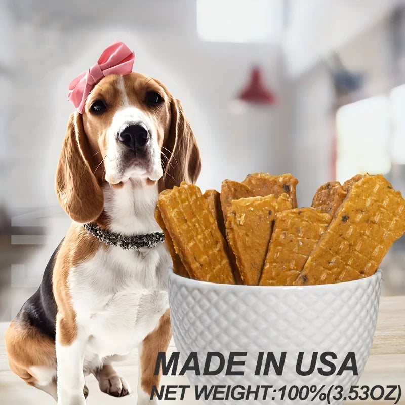Voford Pet Food Dog Snacks Delicious Beef Jerky/Duck Jerky/Chicken Sweet Potato Sticks/Turkey Meatballs/Dried Salmon Pet Snacks Scc83272d773c45e29b1f14e4a81a470cA Mytailwiggles2.com