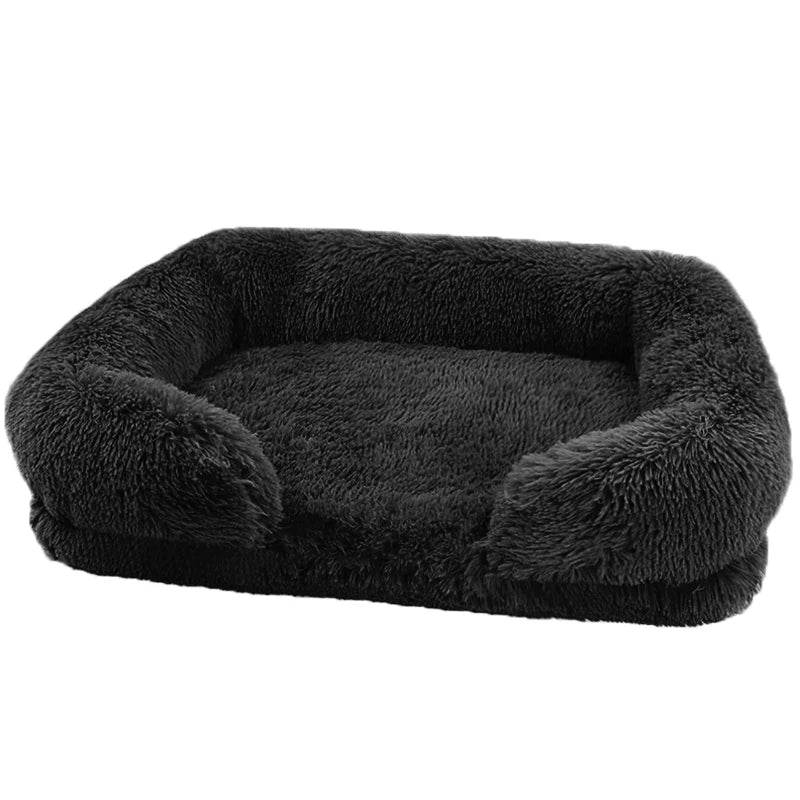 Thickened orthopedic dog bed for large dogs - egg sponge, easy to remove and wash plush cover, durable pet furniture, Black United States Scd22f42c34064e26bde7a7cc8f82212dT Mytailwiggles2.com