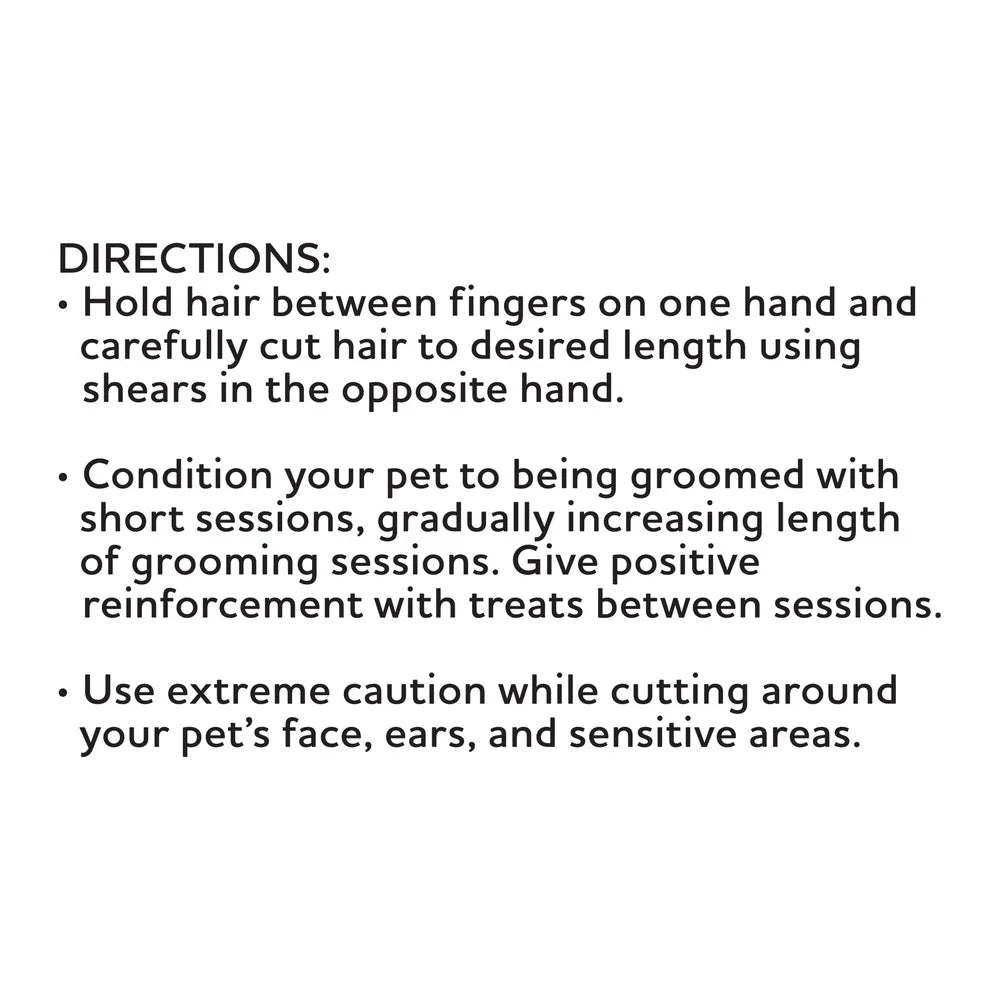 6.7in Round-Tip Dog Grooming Scissors All Coats Sensitive Areas Mat Removal Comfortable Grip Finger Rest Waterproof Trimming Sd11b762f6215485cb3f5484e599c9b5a3 Mytailwiggles2.com
