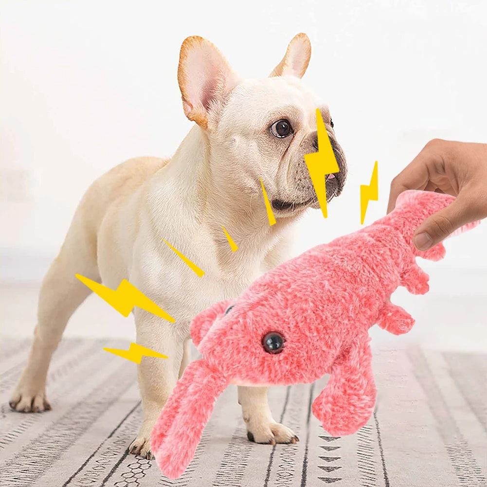 Jumping Moving Dog Toy Interactive Dog Toys To Keep Them Busy Floppy Lobster Interactive Dog Toy for Small Medium Large Dogs Sd75c02c18d0c45dc980a1fca8629b7dbY Mytailwiggles2.com