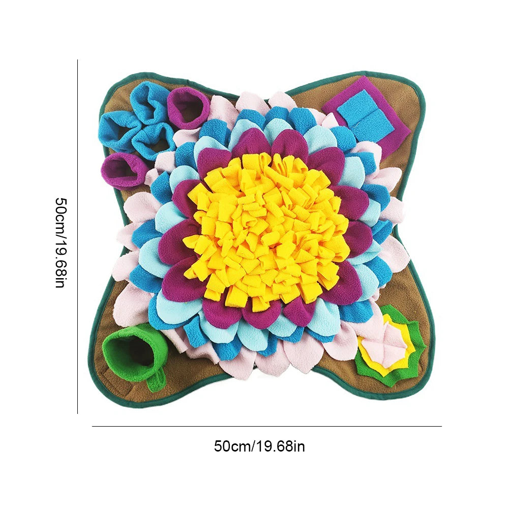 Pet Snuffle Feeding Mat Pet Dog Snuffle Mat Encourages Natural Foraging Skills Dog Puzzle Toys for Slow Eating & Smell Training spain Sdebc829f3027478081916d56676d826cr Mytailwiggles2.com