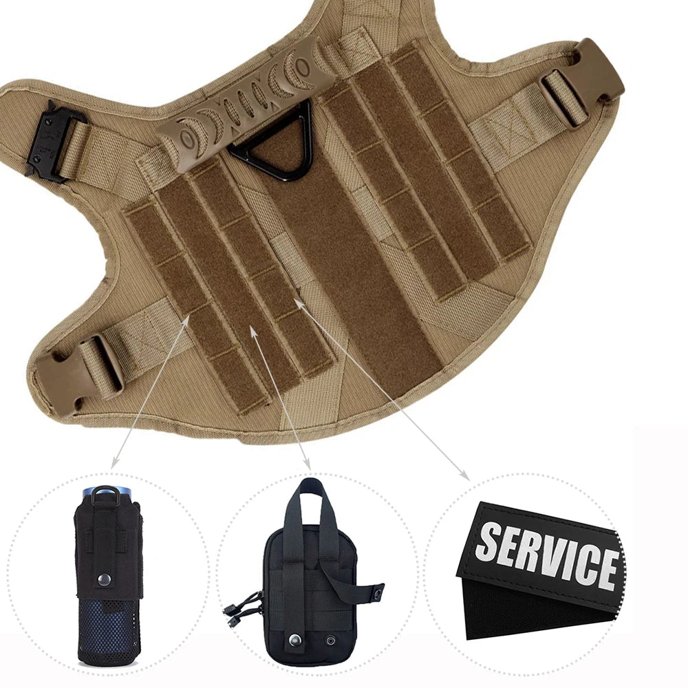 Large Dog Harness And Leash Set Pet German Shepherd Malinois Training Walking Vest Dog Harness And Collar For Medium Large Dogs Sd8fbcc9584774e96aefb84ede845ef4c3 Mytailwiggles2.com