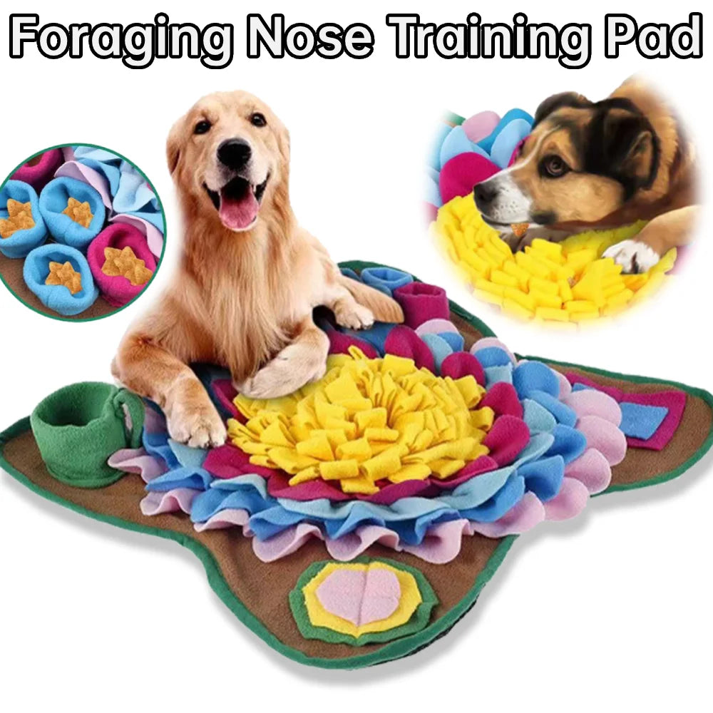 Pet Snuffle Feeding Mat Pet Dog Snuffle Mat Encourages Natural Foraging Skills Dog Puzzle Toys for Slow Eating & Smell Training spain Sdebc829f3027478081916d56676d826cr Mytailwiggles2.com