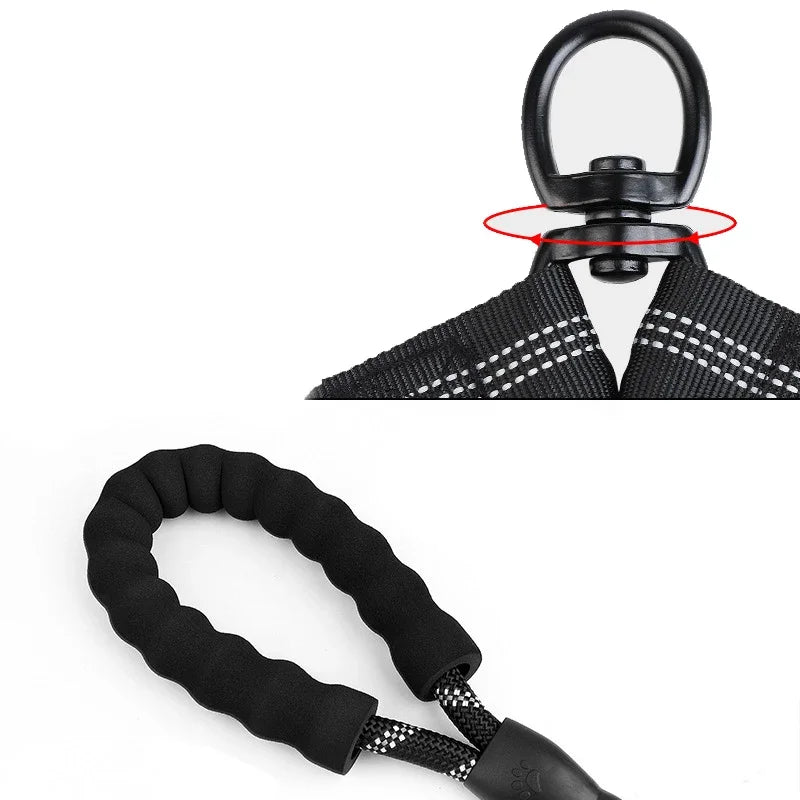 Pet Dog Double Leashes Elastic Rope Two Heads Nylon Two Dogs Collars Harness Leads Dog Leashes Dogs Leash Way Coupler Walk Two Se348ec2cb7b749f1abff4bb952a88b50L Mytailwiggles2.com