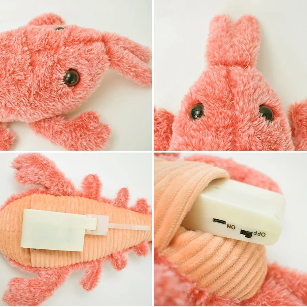 Jumping Moving Dog Toy Interactive Dog Toys To Keep Them Busy Floppy Lobster Interactive Dog Toy for Small Medium Large Dogs Se34f7d4a51644dc4a1ac522558d1e2afP Mytailwiggles2.com