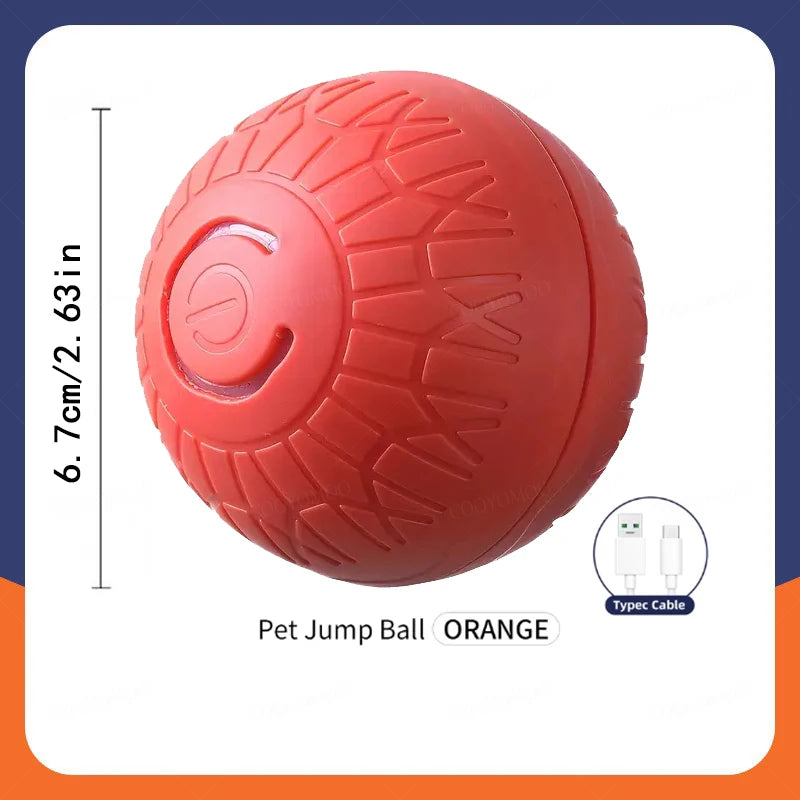 Smart Dog Toy Ball Automatic Interactive Pet Electronic Rolling USB Rechargeable Moving Bouncing for Puppy to Large dog Chew Toy United States Orange SZ Se6d2cd2c7b904490ae09904660dabb28H Mytailwiggles2.com