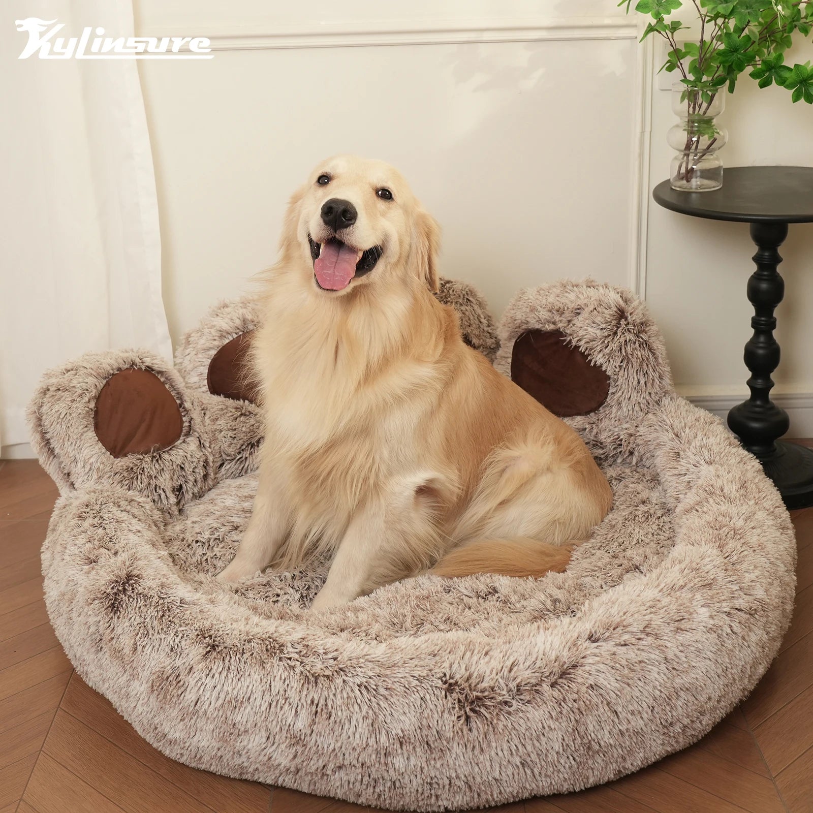 Kylinsure Round Plush Orthopedic Donut Dog & Cat Bed Brown United States Sec49b3342cc6438697b4730be2c0909d1 Mytailwiggles2.com