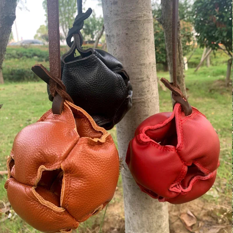 Leather Dog Training Ball Toy Dog Ball Tug Toy, with a Handle Dog Bite Toy, Soft Puppy Reward Toy for Fetch Catch Throw Pet Toys Sec85562de6654f79b1f8916379962f4bs Mytailwiggles2.com