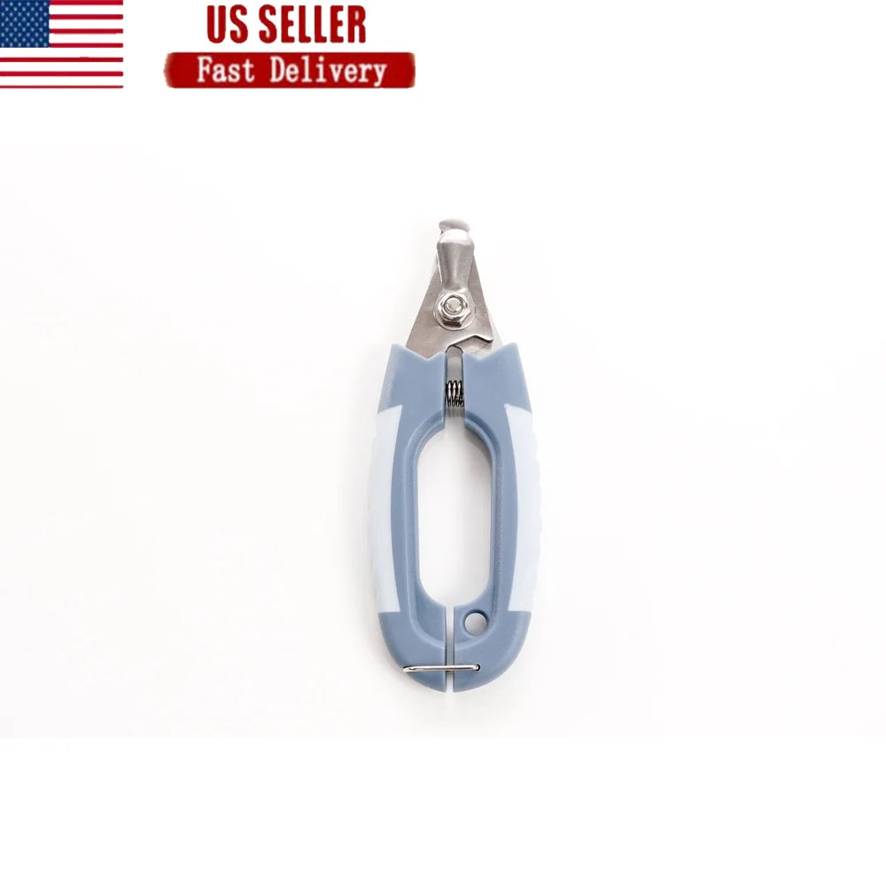 Stainless Steel Small Dog Nail Clipper Ergonomic Handle Pet Nail Trimming Tool Safe Guard Easy Quick Rustproof Design