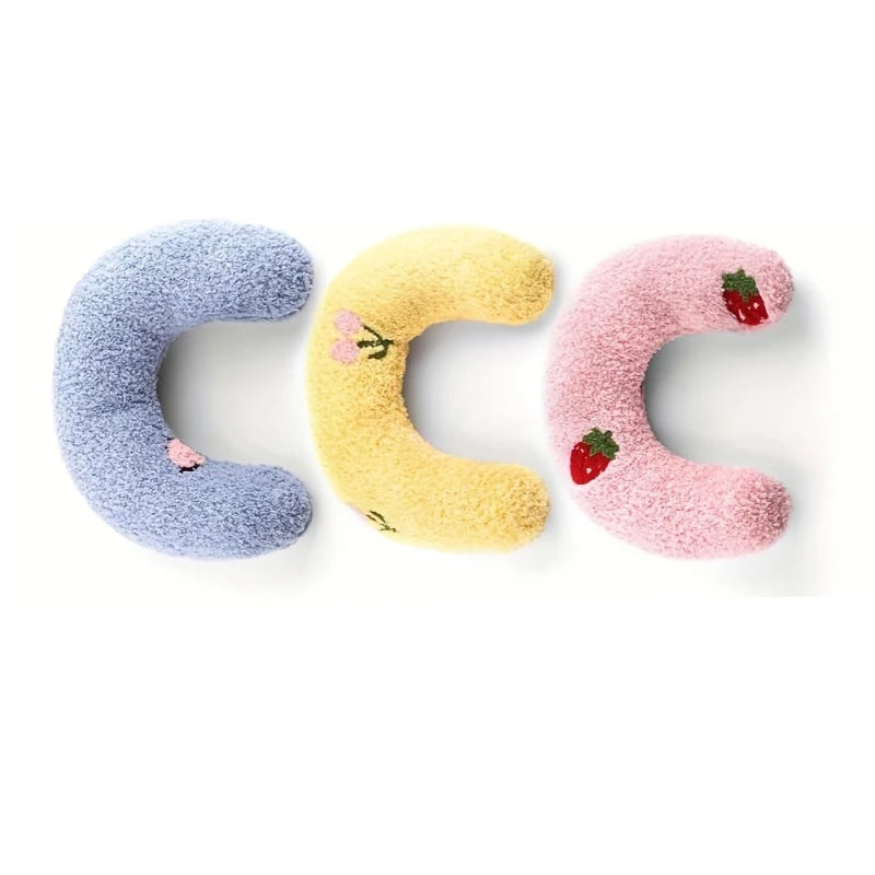 U-Shaped Pet Bed Pillow - Machine Washable Soft Sleeping Pad, Suitable for Dogs, Cats, Long-Tailed Rabbits, Chinchillas - Relieves Anxiety and Is Bite-Resistant and Durable - Easy to Clean and Replaceable Pillow - Perfect Chr S1c6fb2fc196f4423a54dccd5f717a7f8U Mytailwiggles2.com